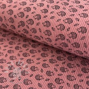 Menčester STRETCH Little hedgehog old pink