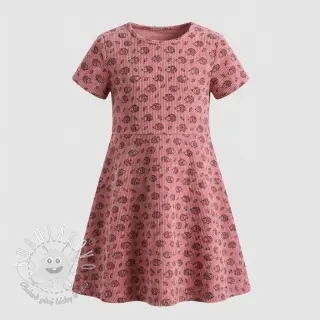 Menčester STRETCH Little hedgehog old pink