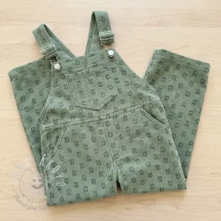 Menčester STRETCH Little bunny old green