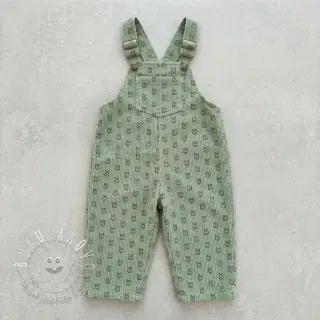 Menčester STRETCH Little bunny old green