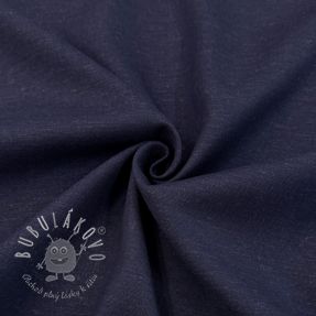 Viskóza s ľanom SPANDEX marine