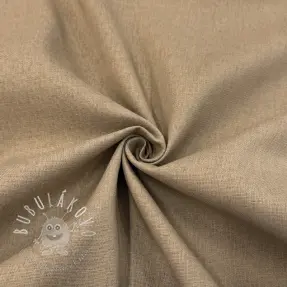 Viskóza s ľanom SPANDEX taupe