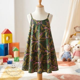 Bavlnená látka SATIN Abstract dark green