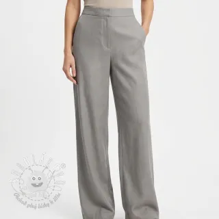 Viskóza s ľanom SPANDEX grey
