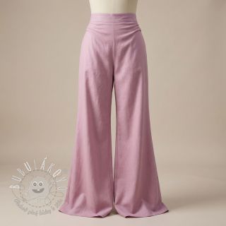 Viskóza s ľanom SPANDEX lilac