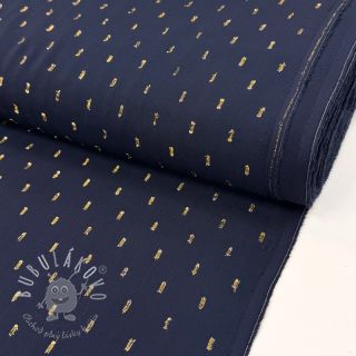 Viskóza LUREX navy