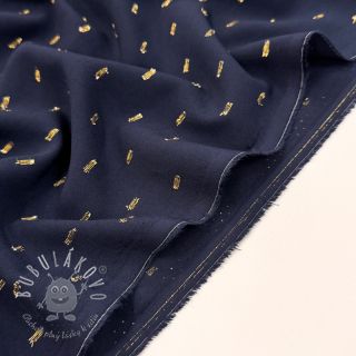 Viskóza LUREX navy