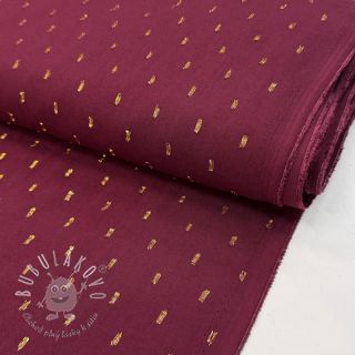 Viskóza LUREX burgundy