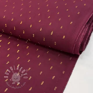 Viskóza LUREX burgundy
