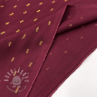 Viskóza LUREX burgundy