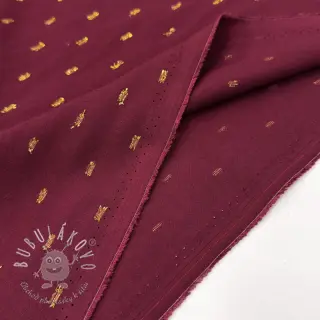 Viskóza LUREX burgundy