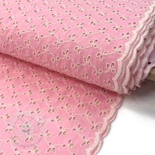 Bavlnená látka EMBROIDERY Rosemary rose