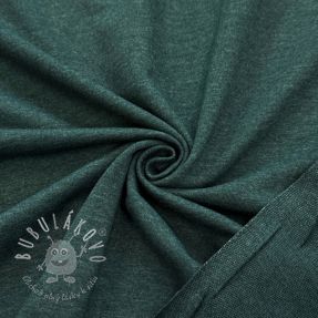 Teplákovina dark green melange