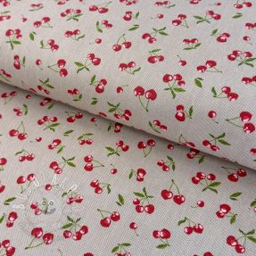 Dekoračná látka Linenlook Griotte multico