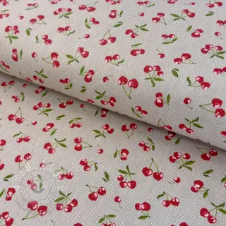 Dekoračná látka Linenlook Griotte multico