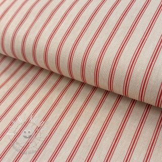 Dekoračná látka Linenlook Vincennes rouge