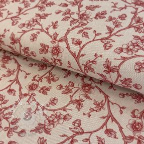 Dekoračná látka Linenlook Meredith rouge