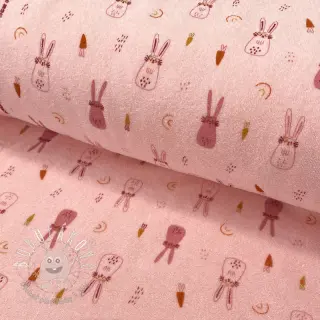 Froté elastické Bunnies light rose