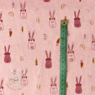Froté elastické Bunnies light rose