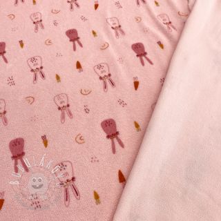 Froté elastické Bunnies light rose