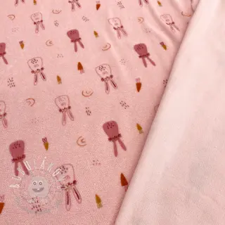 Froté elastické Bunnies light rose