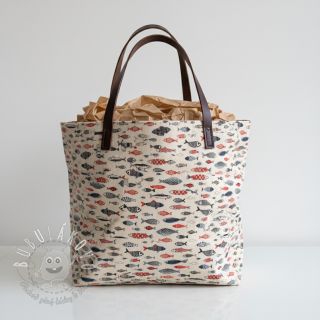 Dekoračná látka Linenlook Aquarium multico