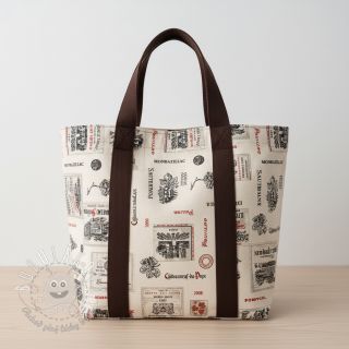 Dekoračná látka Linenlook Cabernet multico