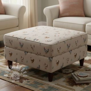 Dekoračná látka Linenlook Picoti multico