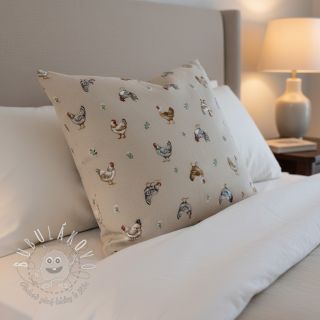 Dekoračná látka Linenlook Picoti multico