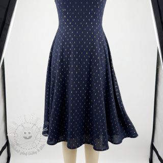 Viskóza LUREX navy