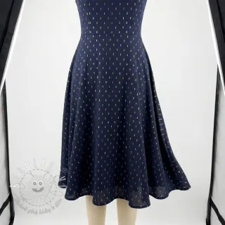 Viskóza LUREX navy