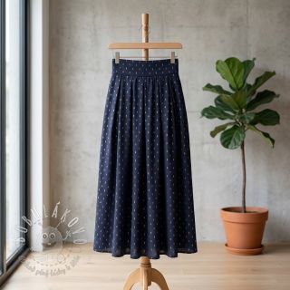 Viskóza LUREX navy