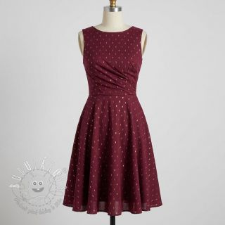Viskóza LUREX burgundy