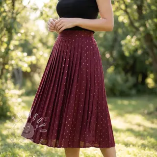 Viskóza LUREX burgundy