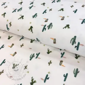 Úplet Safari off white digital print