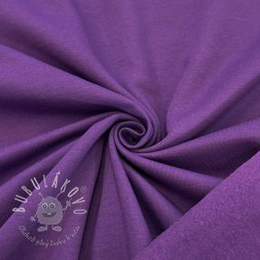 Teplákovina počesaná 150 purple