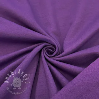 Teplákovina počesaná 150 purple