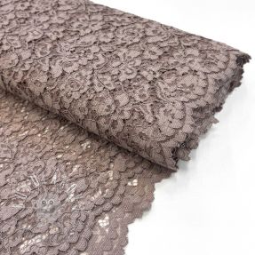 Čipka Scallop beige