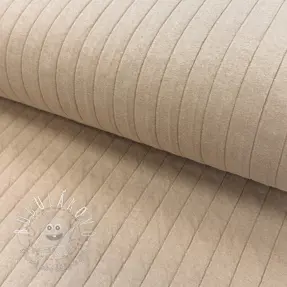 Úplet QUILT Stripe sand