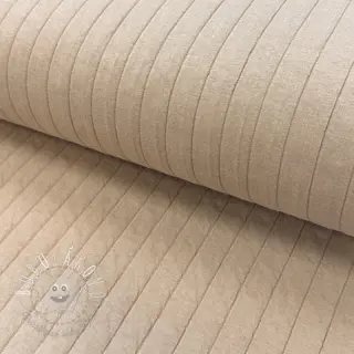 Úplet QUILT Stripe sand