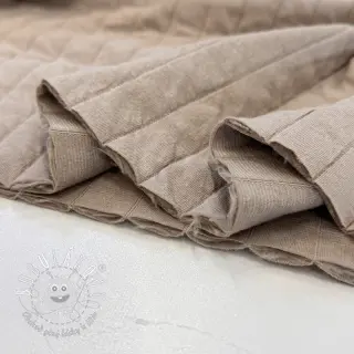 Úplet QUILT Stripe sand