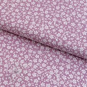 Viskóza POPLIN STRETCH Small flowers cherryblossom