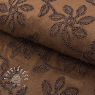 Semiš stretch Amalia brown