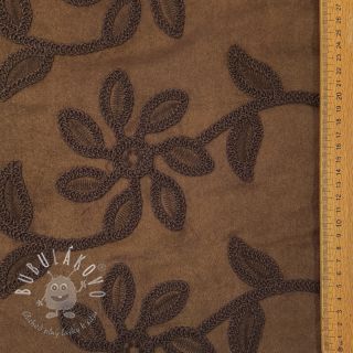 Semiš stretch Amalia brown