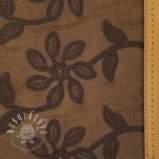 Semiš stretch Amalia brown