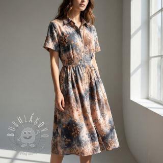 Prací kord TIE DYE 21W Dandy design B