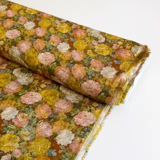 Viskóza RAYON POPLIN Flower sea design C