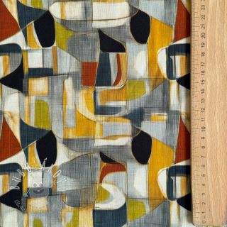 Viskóza RAYON POPLIN Leona design D