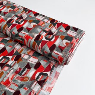 Viskóza RAYON POPLIN Leona design C