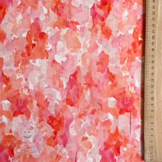 Viskóza RAYON POPLIN Faded spots design D